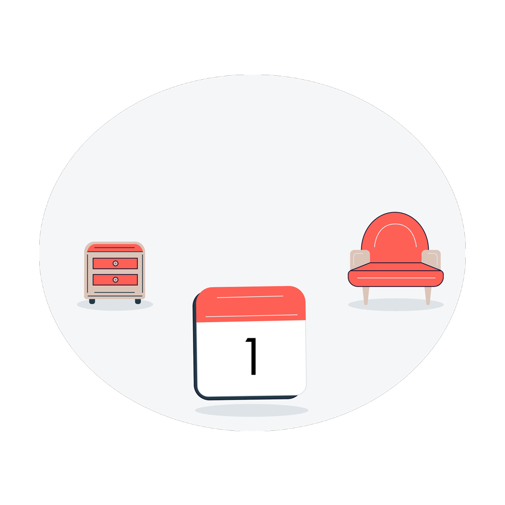 animation de récupération des meubles du vide-appartement