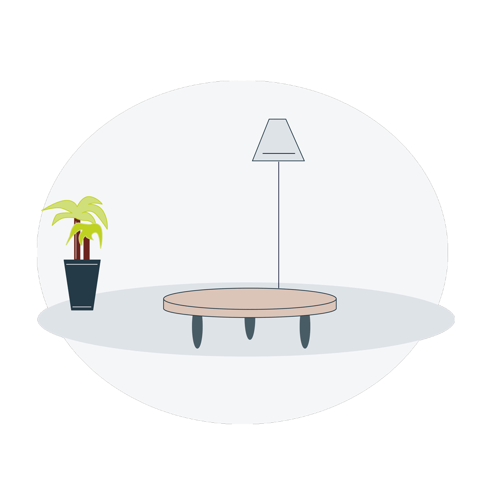 animation d'installation de nouveaux meubles par izidore